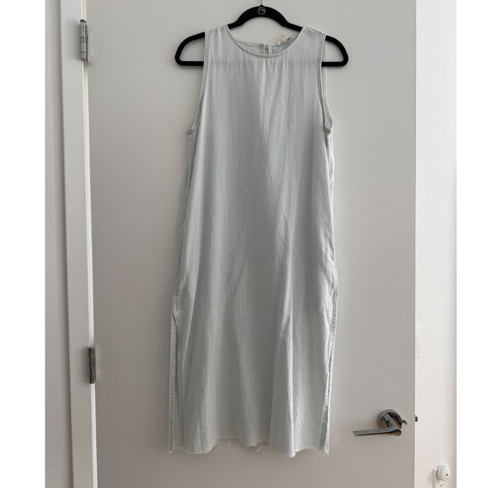 Aritzia Wilfred Free Maxi Light Denim Dress S